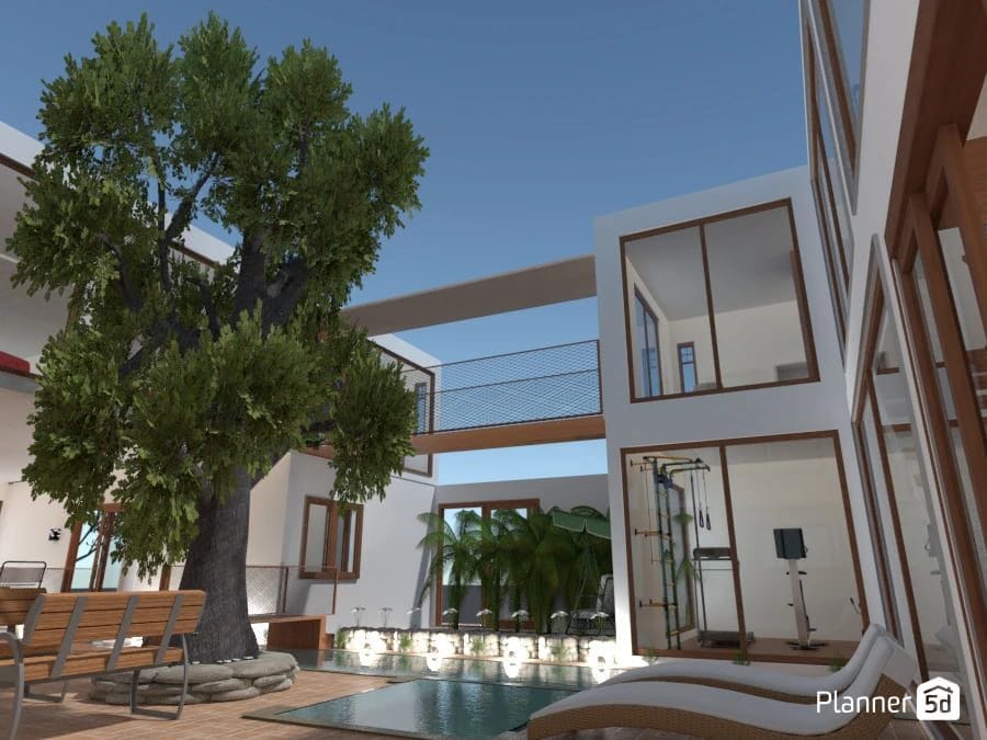 IA na arquitetura: render 3D criado no Planner R