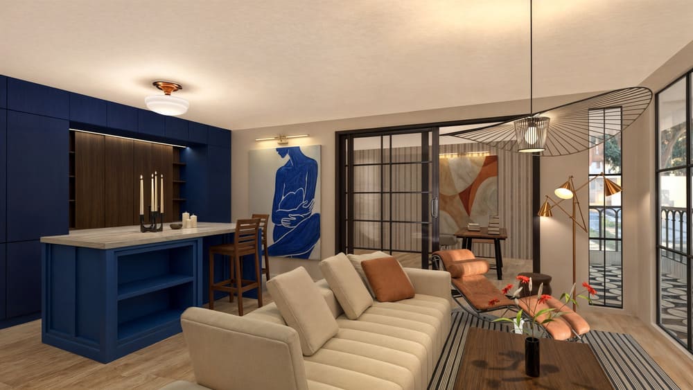 paleta de cores para design de interiores