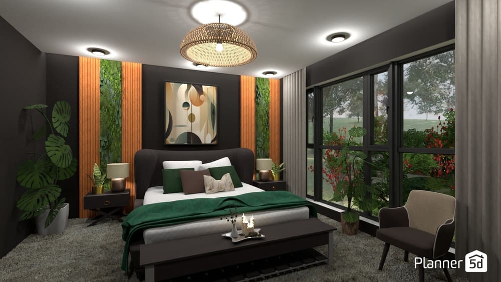 paleta de cores para quarto