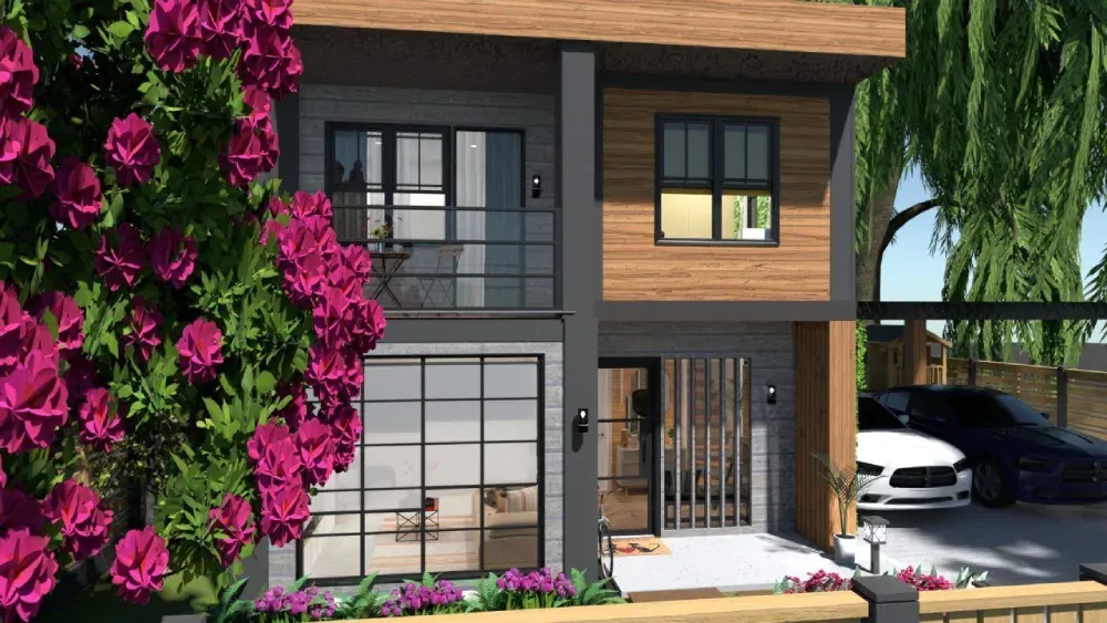 two story home desinged with Planner 5D