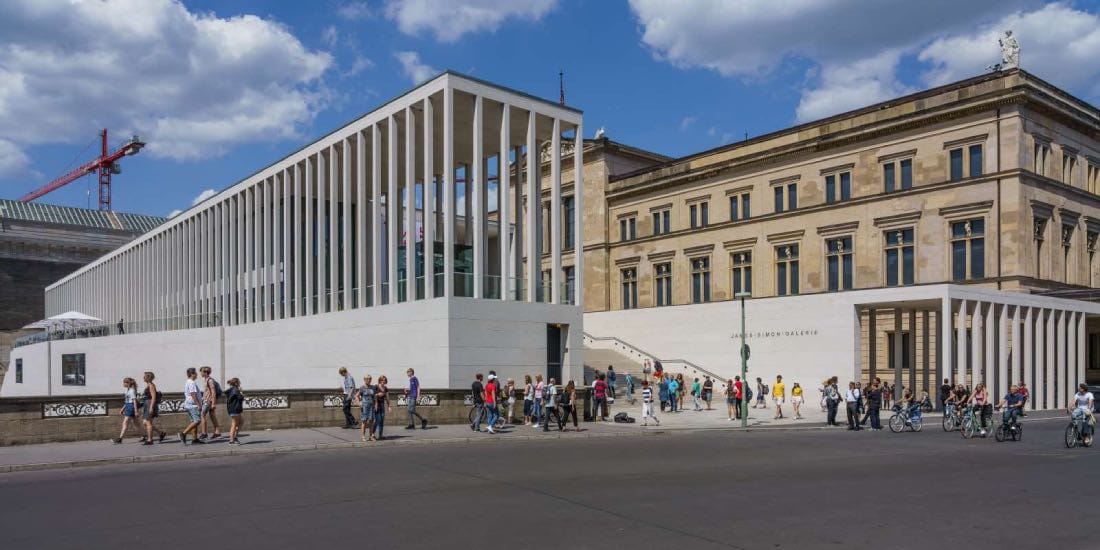David Chipperfield obras: James-Simon-Galerie, Berlín