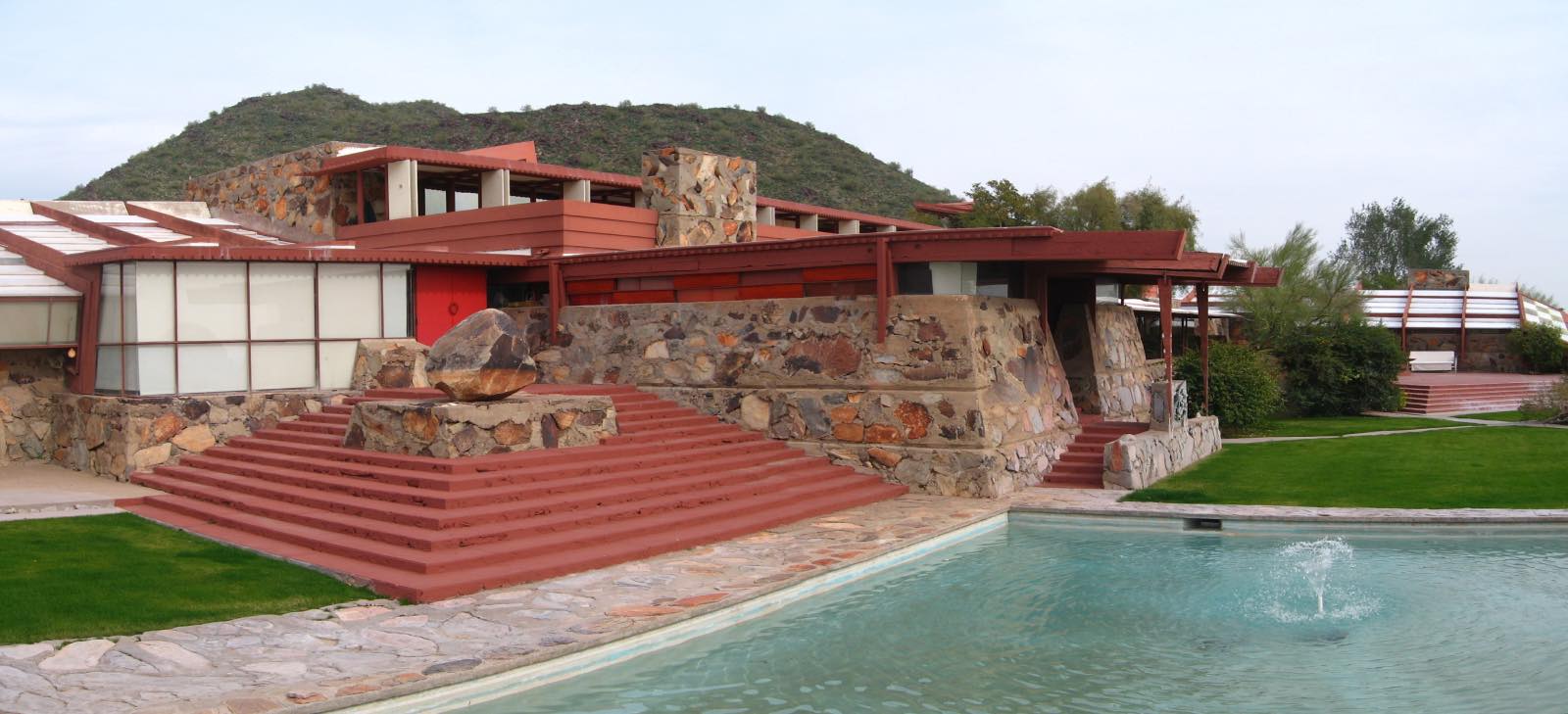 Les œuvres de Frank Lloyd Wright : Taliesin West House, Arizona