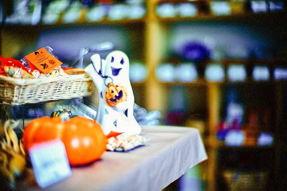 Itens decorativos para festa de Halloween