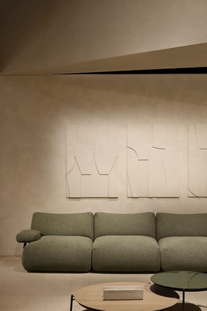 muebles tapizados, tapicería verde para sofá modular