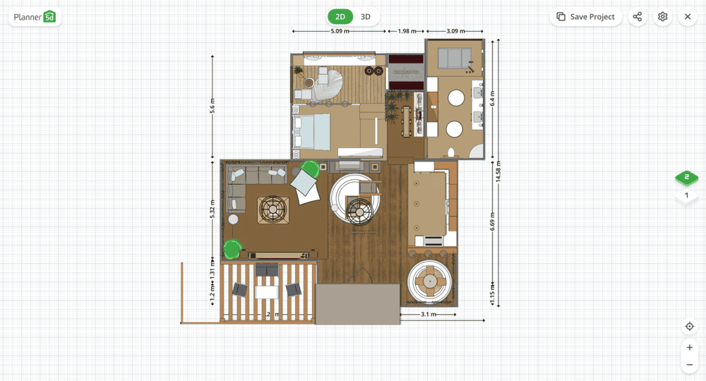 plantas de casas pequenas 1 quarto