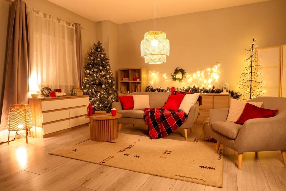 Decoração de Natal para sala
