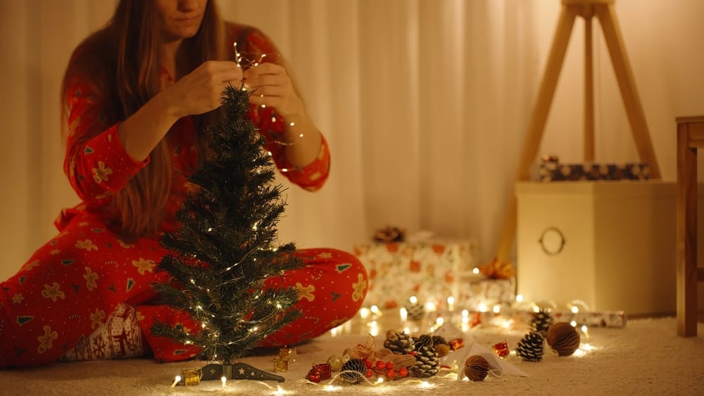 Decoração de Natal simples e bonita