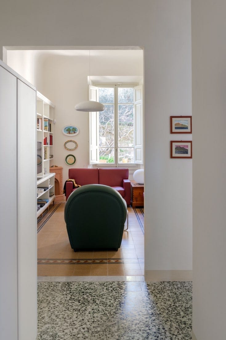 Une maison rénovée de style vintage à Florence