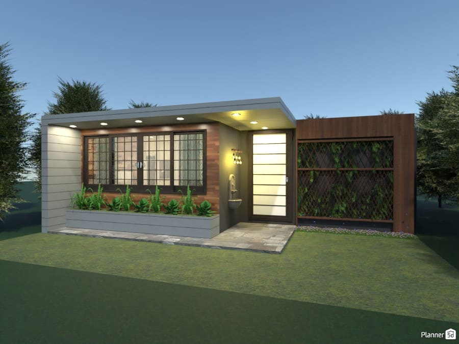 ideia de fachada moderna