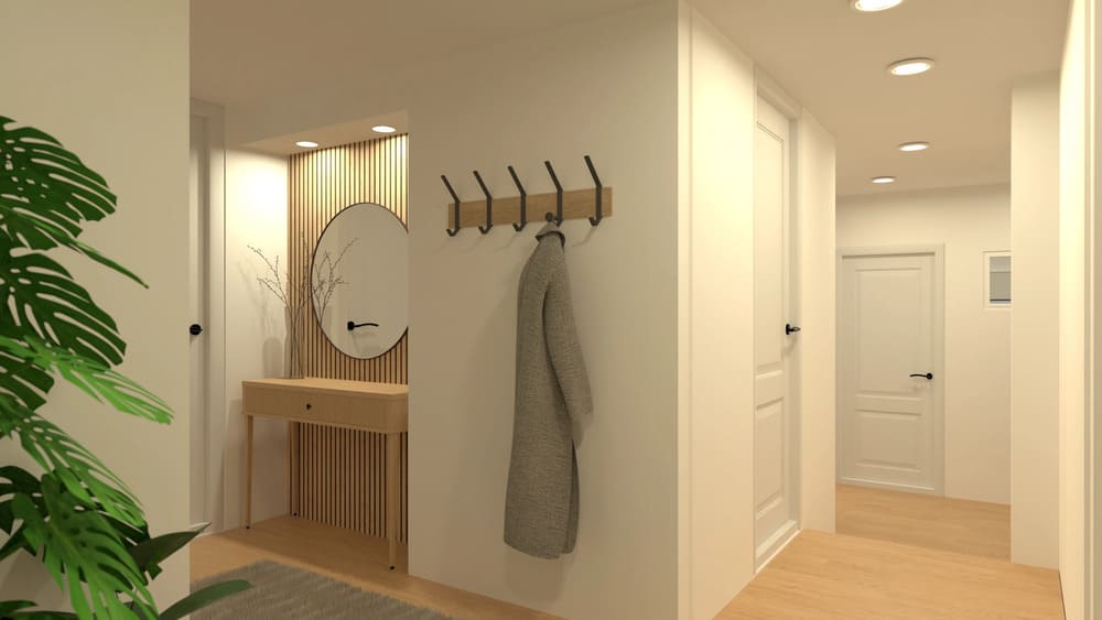 render 3D de projeto de interiores criado no Planner 5D