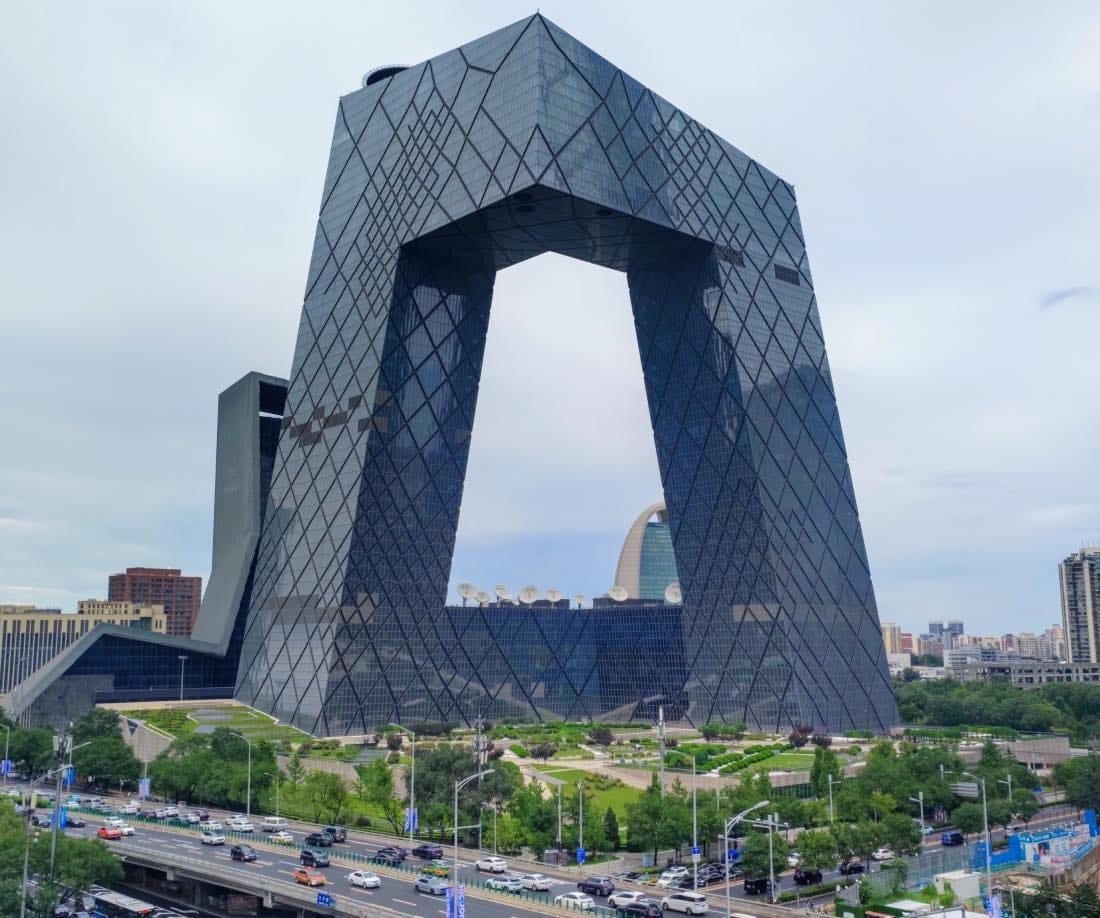 obras de Rem Koolhaas: Sede de la Televisión Central de China (CCTV), Beijing