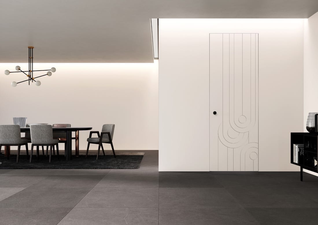 décoration avec Cloud Dancer, la couleur de l’année 2026 Pantone, blanc