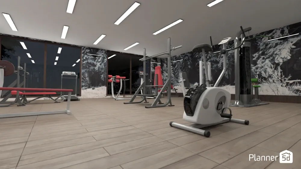 design your own gym with Planner 5D