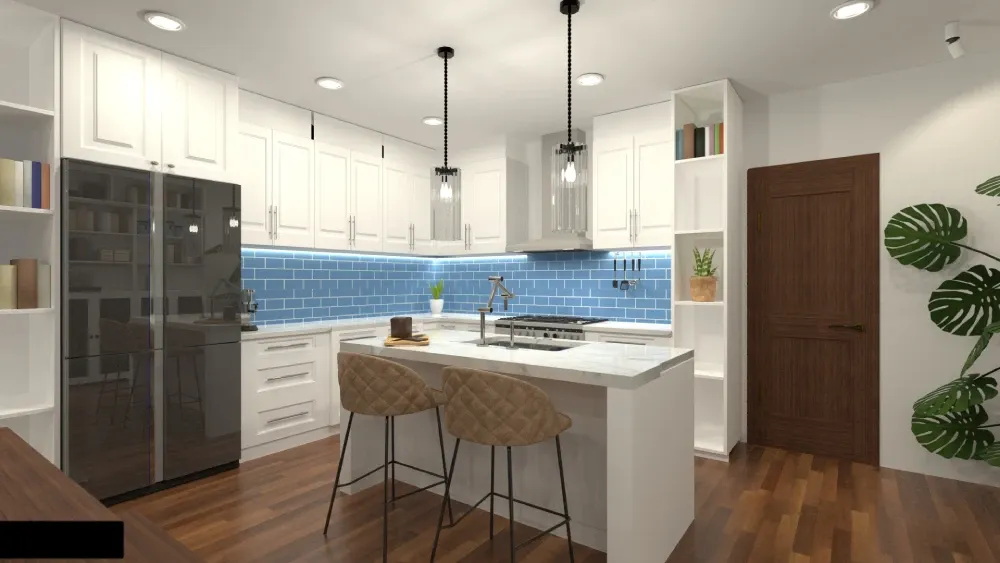 cozinha planejada em L