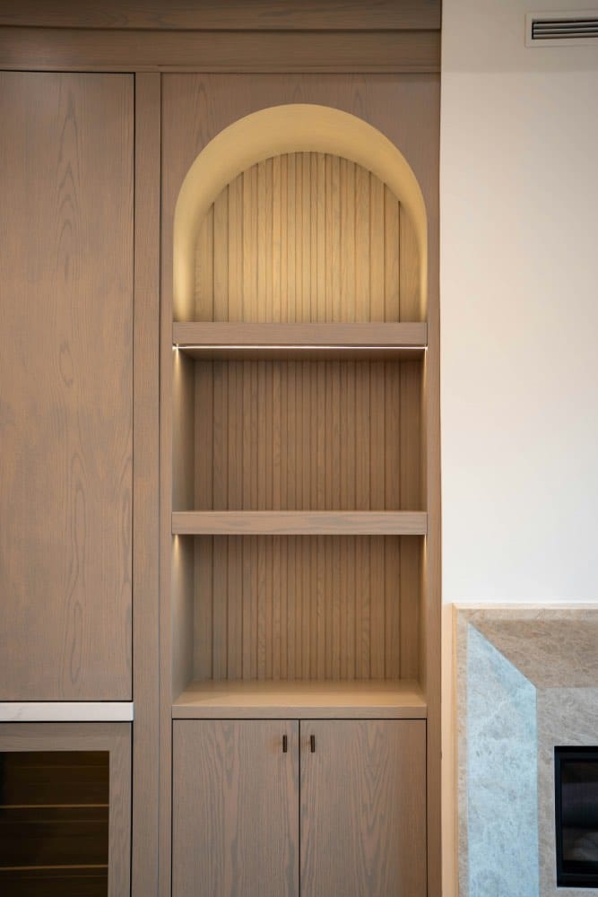 muebles de cocina moderna de madera