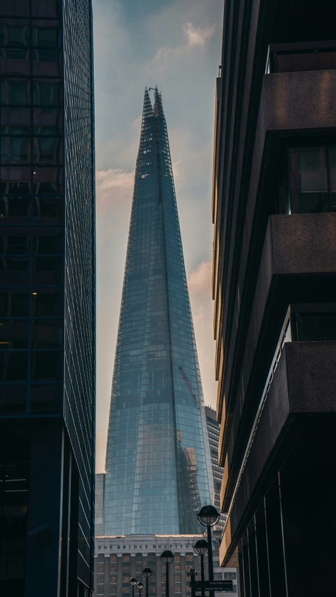 The Shard, London. architecture glossary, verticality, skyscraper
