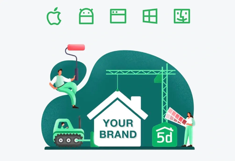 Your branding with Planner 5D