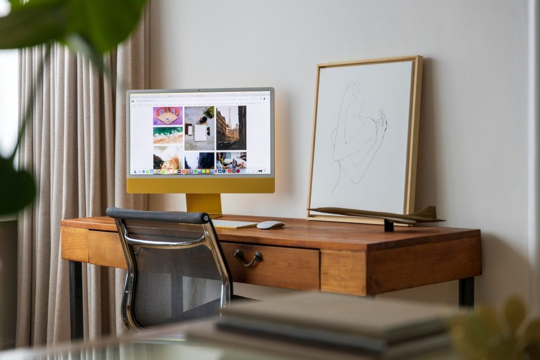cómo dividir un apartamento pequeño. despacho, escritorio