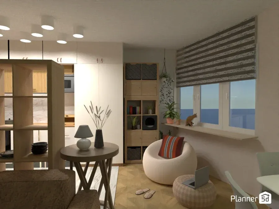 Layout para apartamento studio