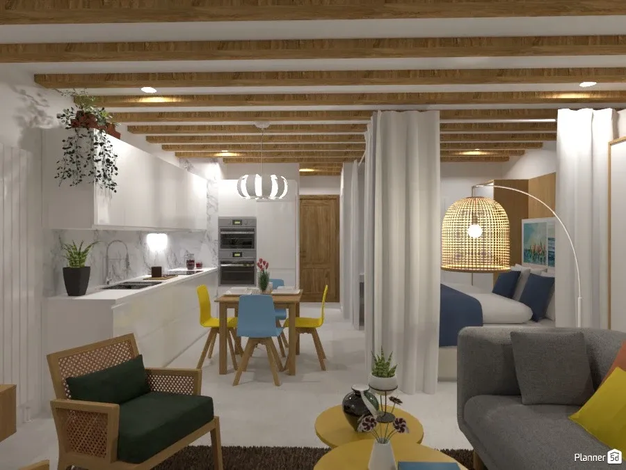 Como dividir ambientes em studio