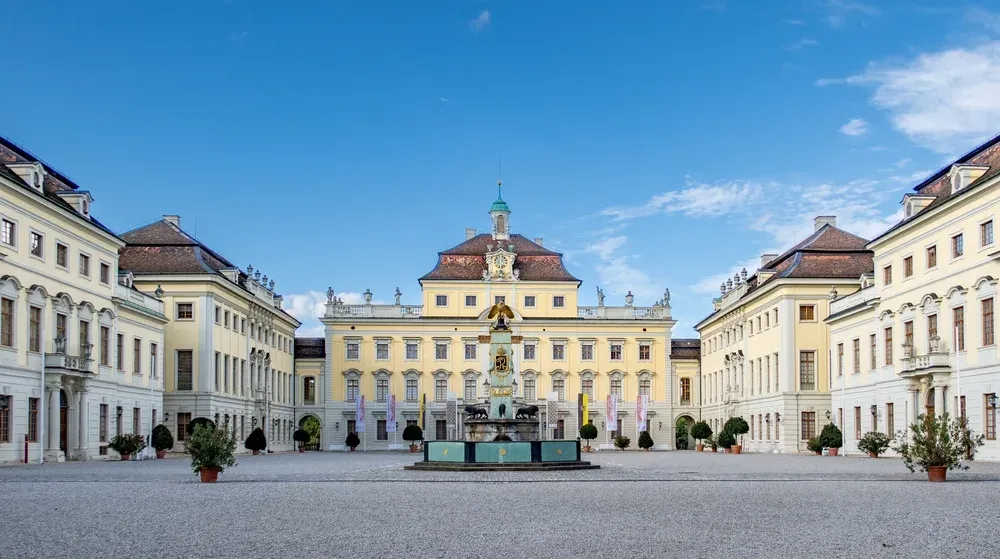 Palácio de Ludwigsburg, na Alemanha, arquitetura barroca