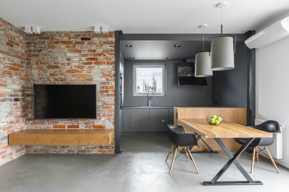 diseño de apartamentos tipo loft. Imagen tomada de Shutterstock.