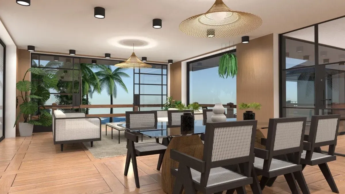 Render créé dans Planner 5D. Home staging virtuel : outil clé de la déco 3D