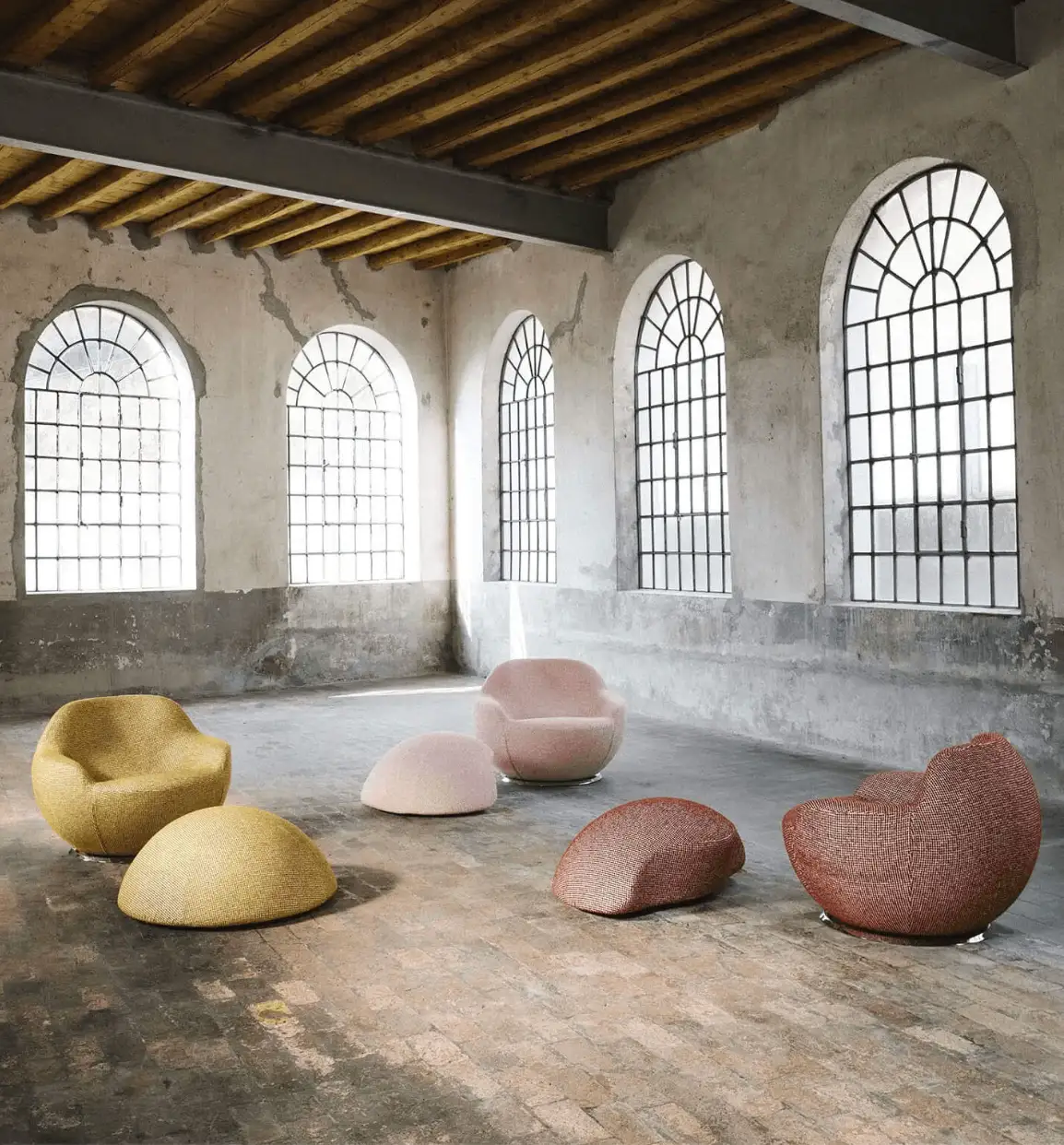 butacas modernas de diseño de colores