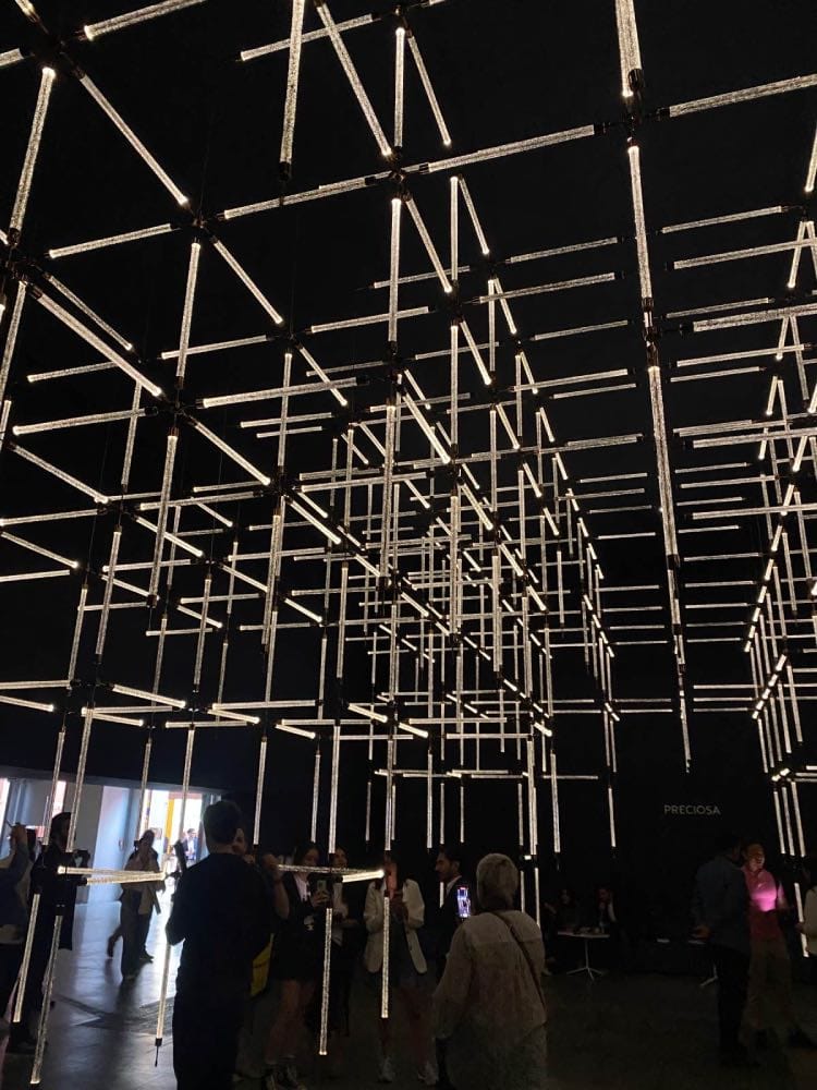 tendencias de iluminación, lámparas modulares modernas