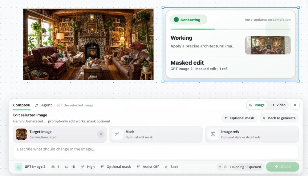 AI Studio dashboard