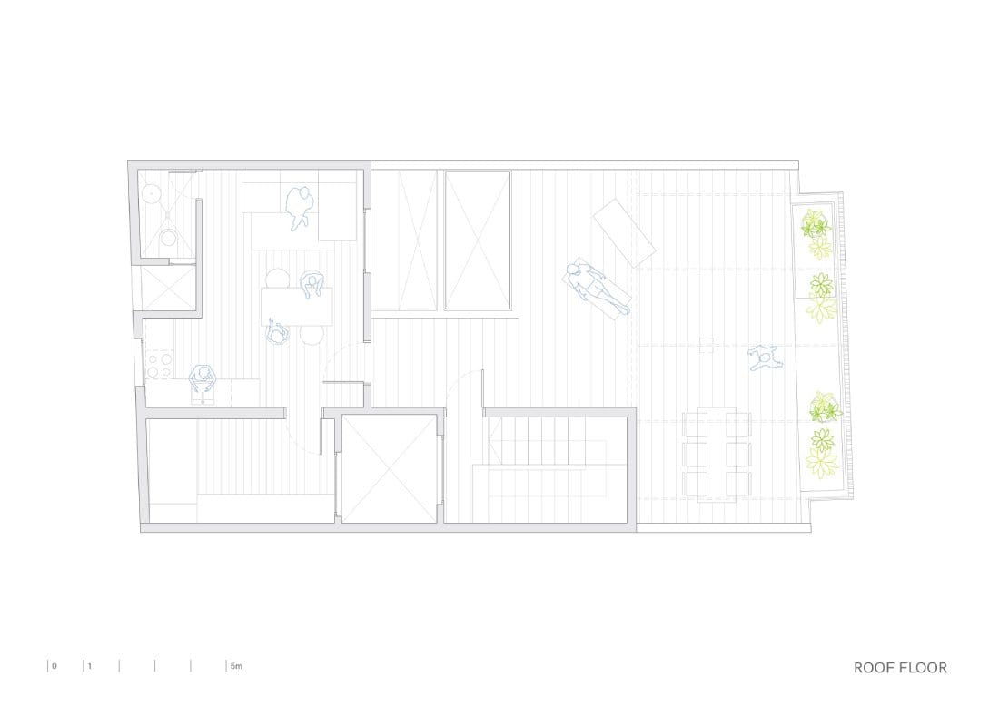 plano de casa moderna