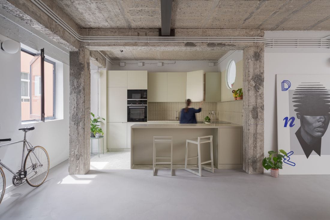 cocina moderna. Cómo construir una casa llena de luz en un solar oscuro