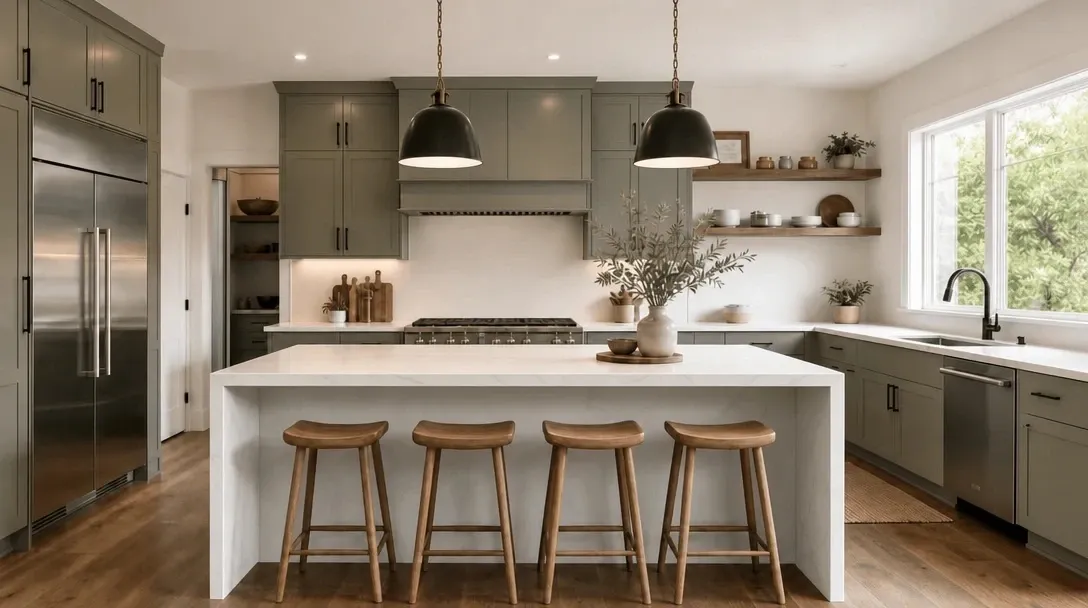 AI kitchen design, AI interior design prompts