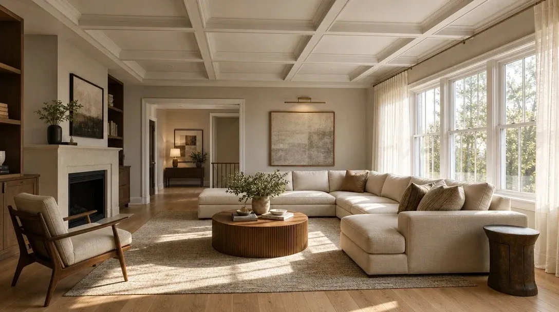 AI living room design, AI interior design prompts