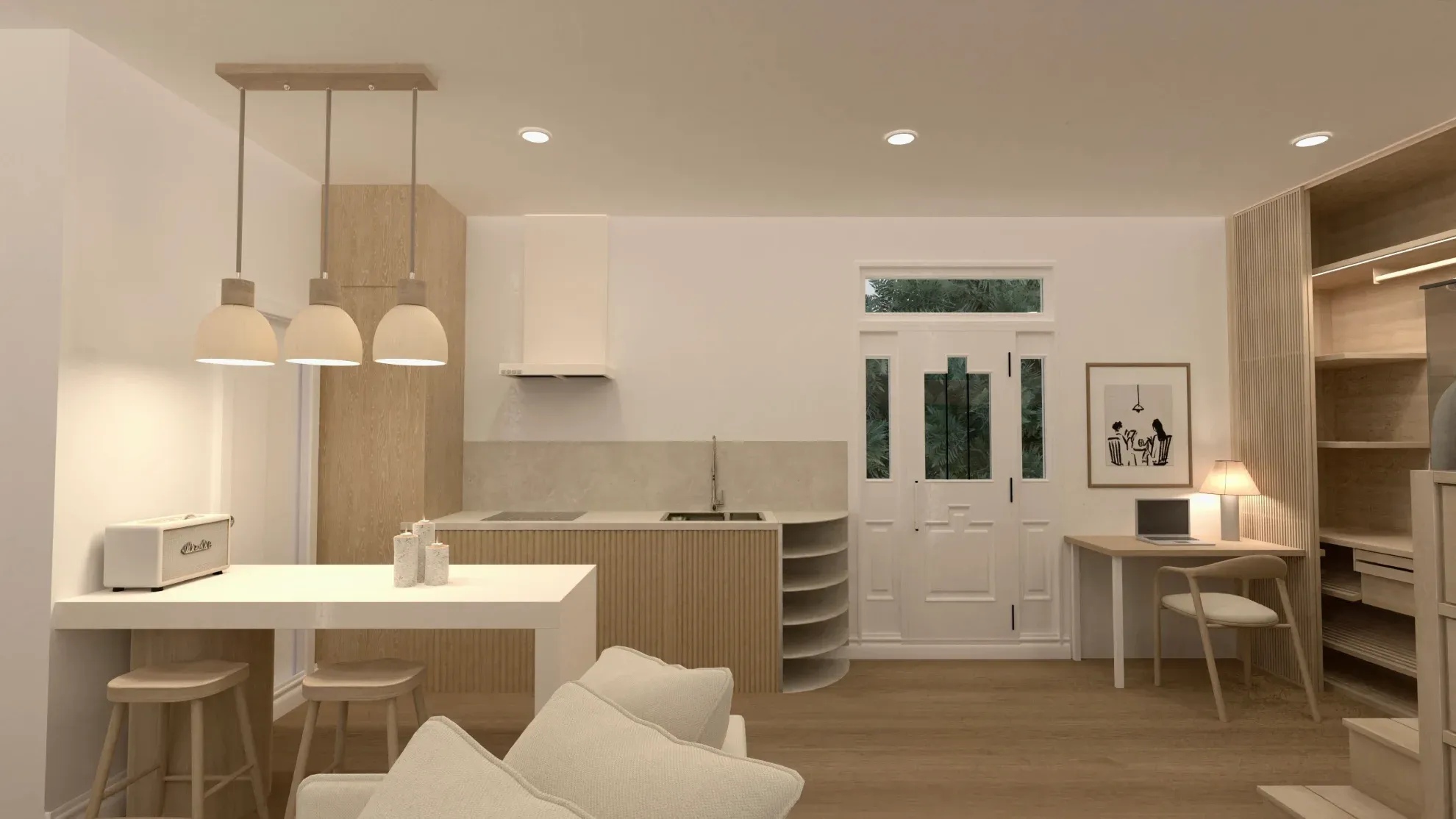 AI vs interior designers, interior design project created by Vanessa Larsson with Planner 5D.