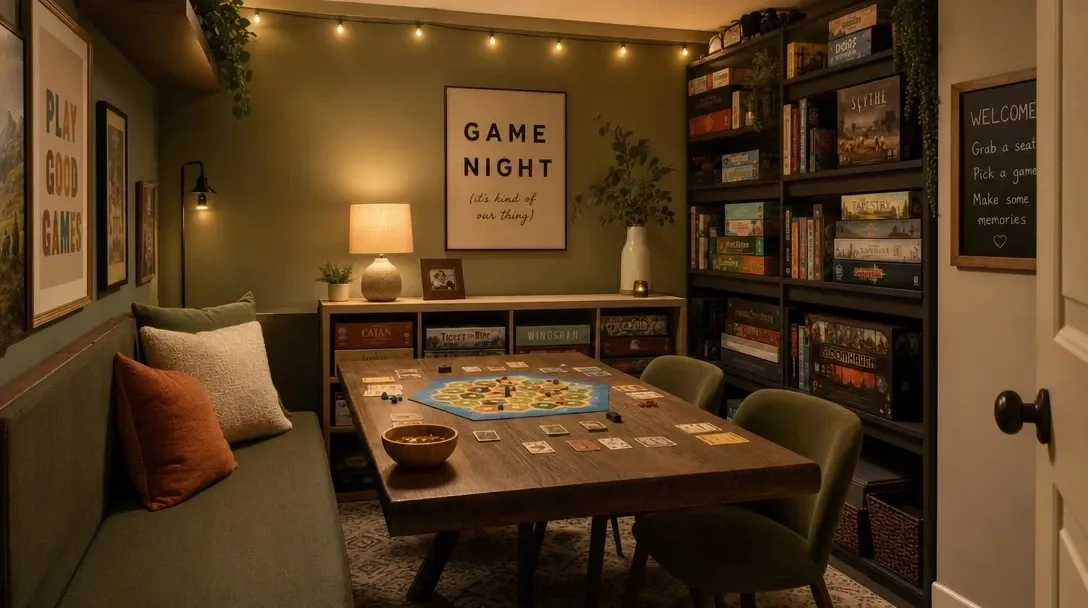How to remodel a game room
