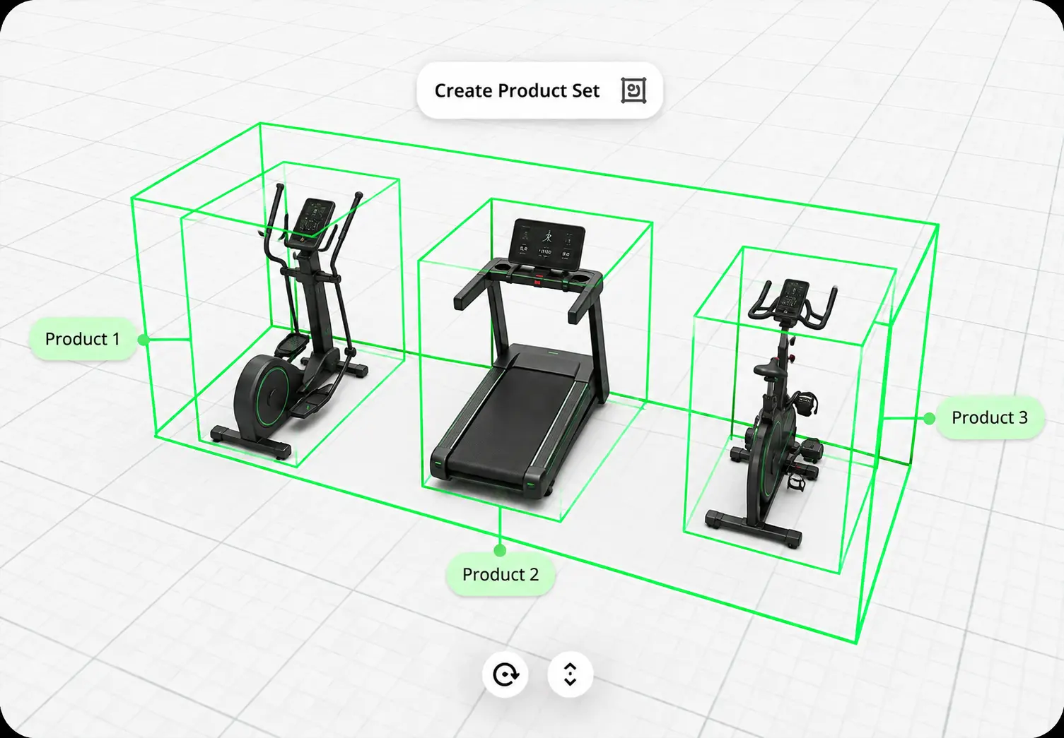 2D and 3D gym planning tool