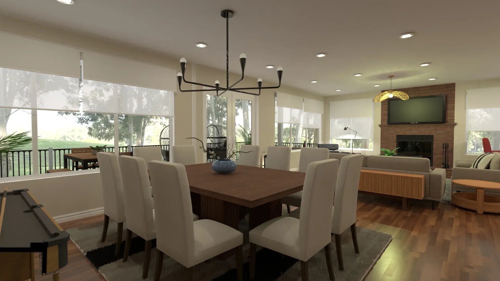 How to decorate a dining room