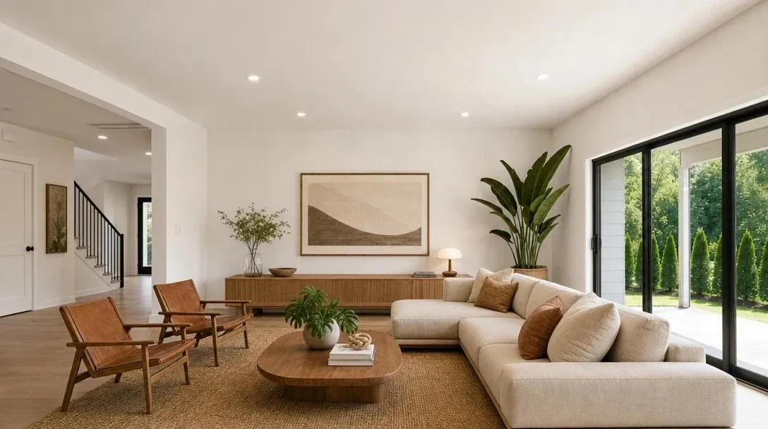 Claude for interior design, interior design concept created with AI Studio from Planner 5D.