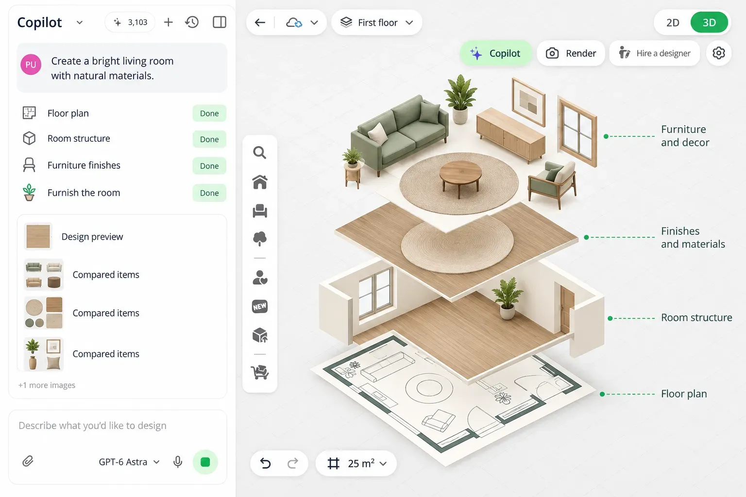 Meet Planner 5D Copilot, Your AI Design Agent