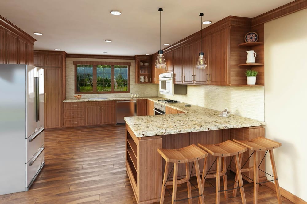 15 Cocinas con barra: estilo y funcionalidad | Planner 5D