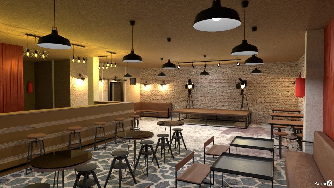 Как спроектировать ресторан и кафе в приложении Planner 5D