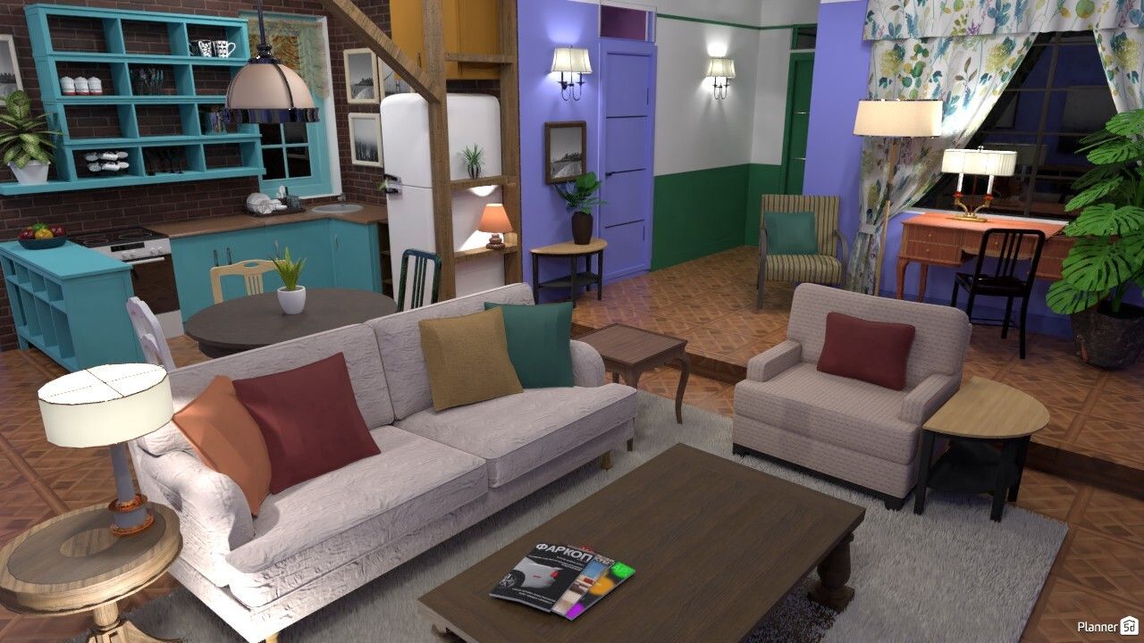 Friends: como projetar apartamento da série de TV