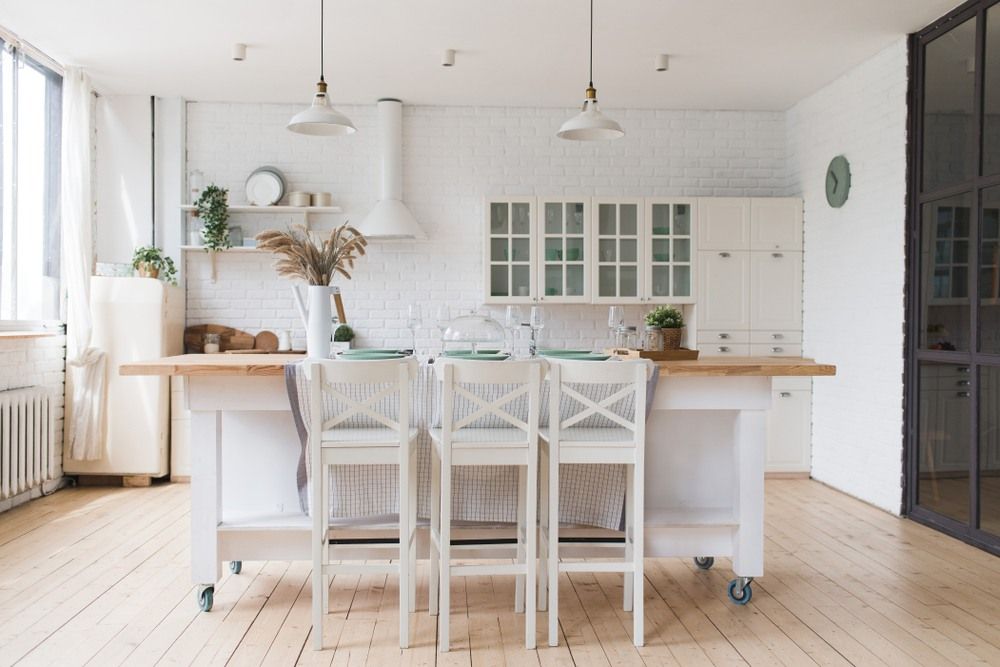 Scandinavian kitchen design 
