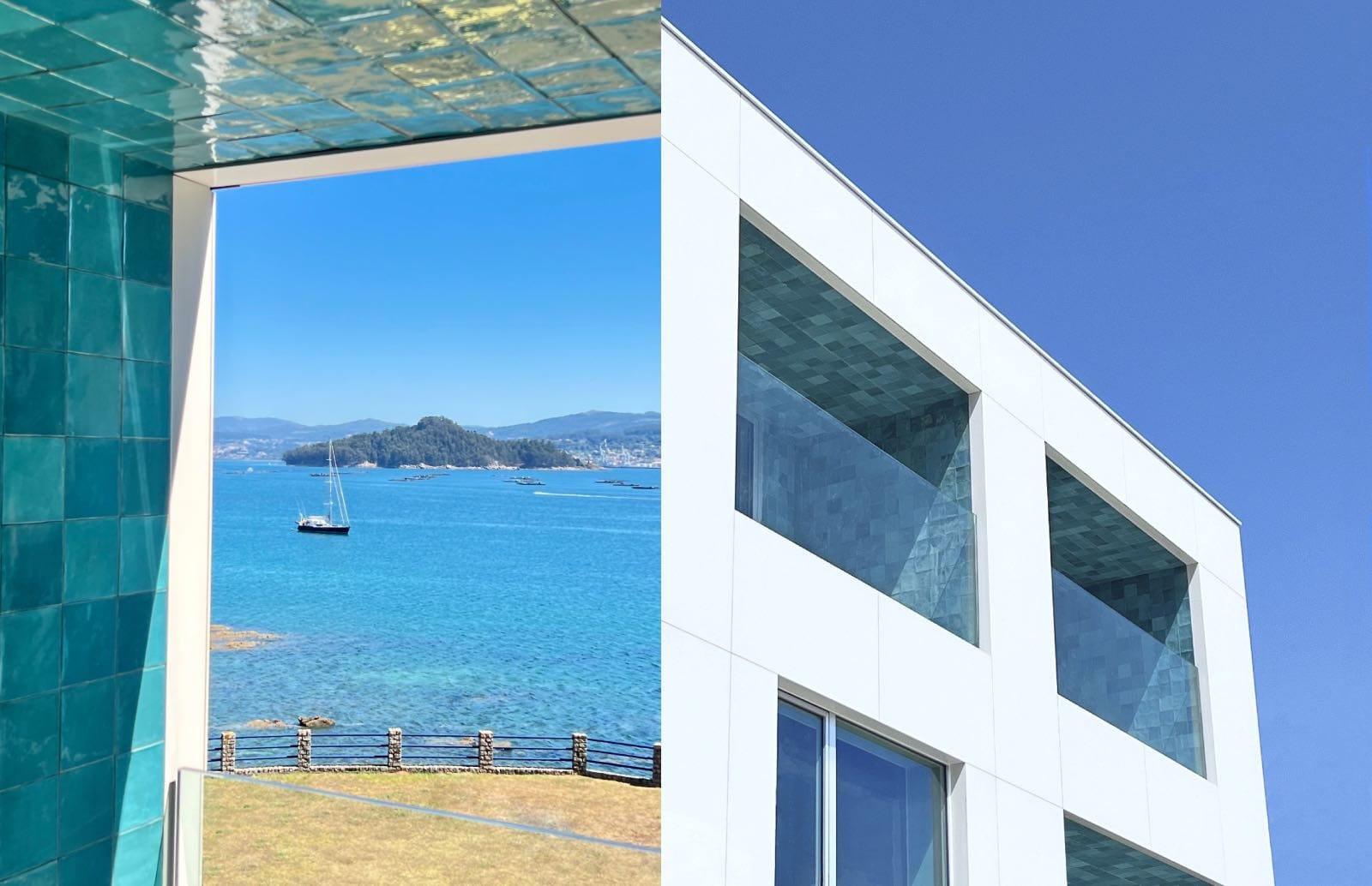 arquitectura gallega con vistas al mar: hotel en la costa de Paco Galiñanes Estudio