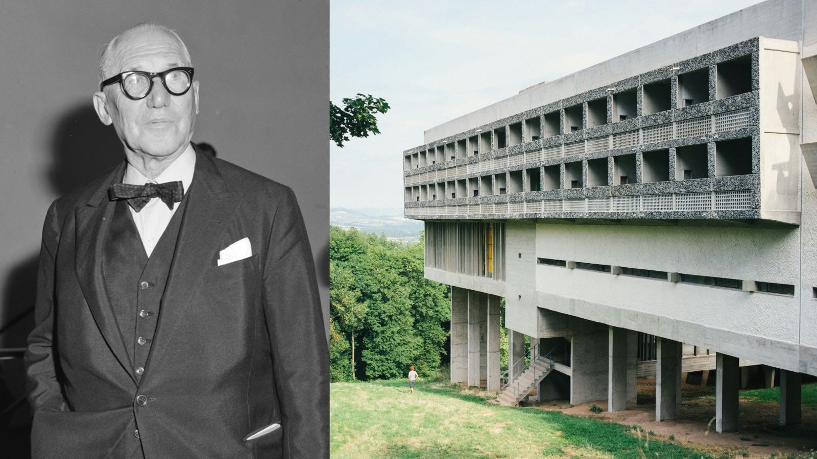 obras de Le Corbusier: Monasterio de Sainte Marie de La Tourette, arquitectura moderna