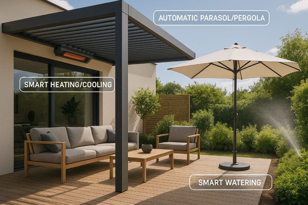 Smarte Terrassen & Balkone