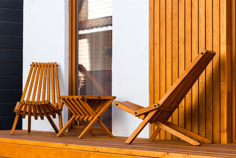 Outdoor‑Living Trends 2025: holze möbel