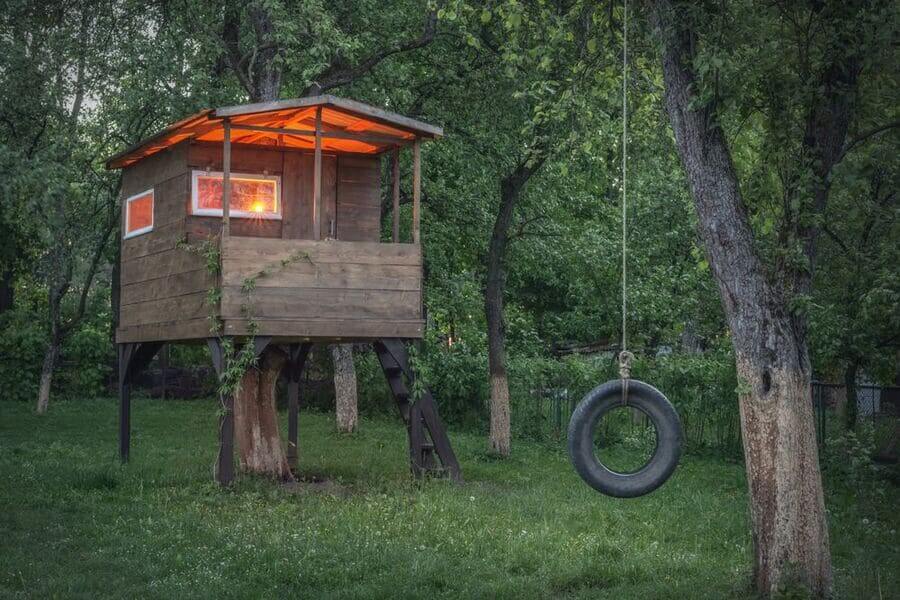 Como fazer uma casa na árvore