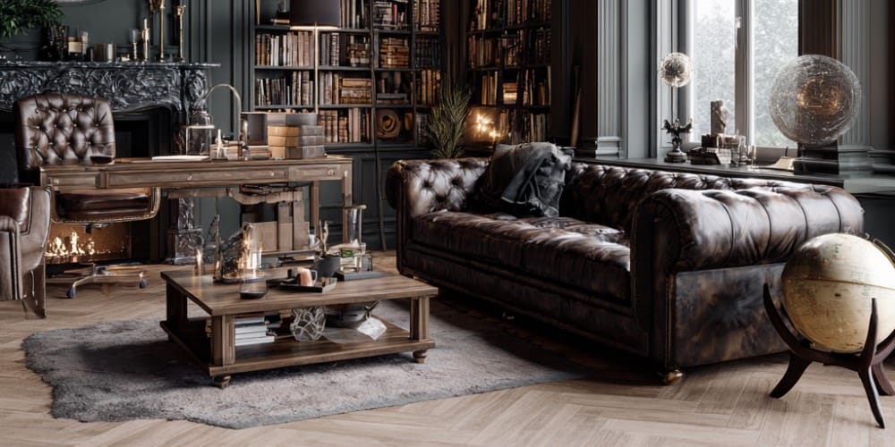 Dark Academia: Zeitlose Eleganz für Ihr Zuhause